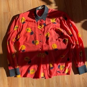 Vintage ESCADA Silk Blouse